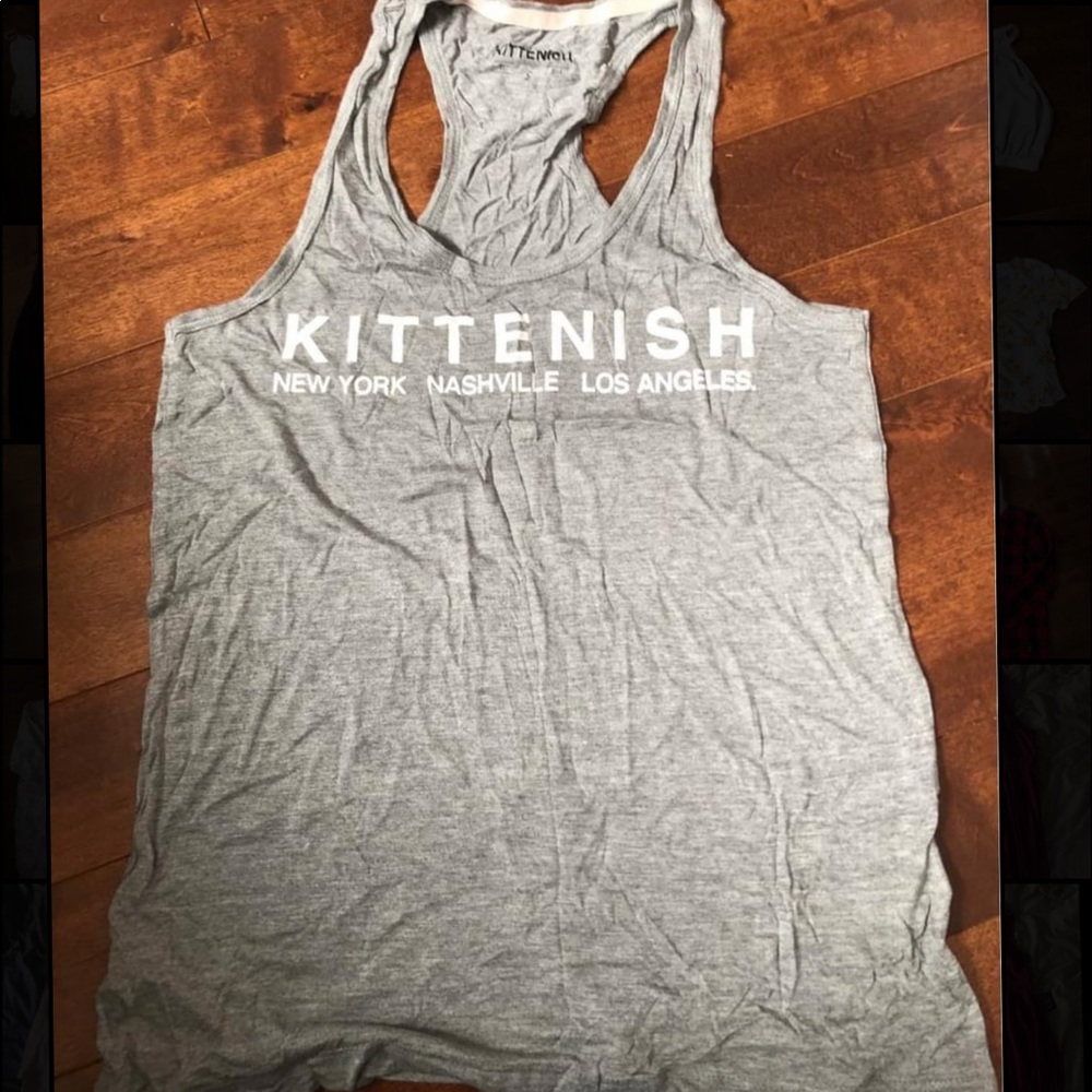 Kittenish woman’s tank top